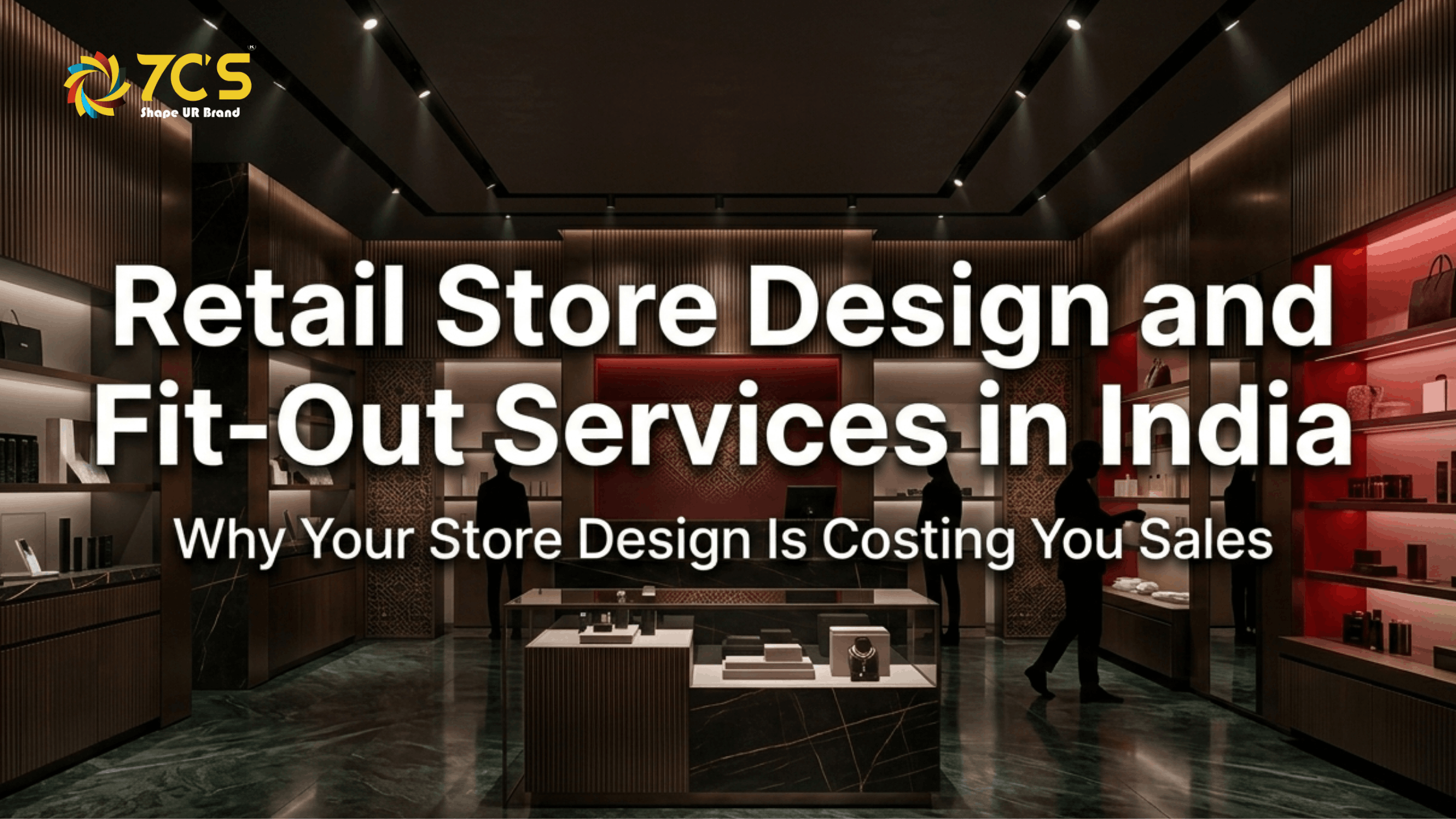 Retail Store Design and Fit-Out Services in India: Why Your Store Design Is Costing You Sales | 7C'S Communication